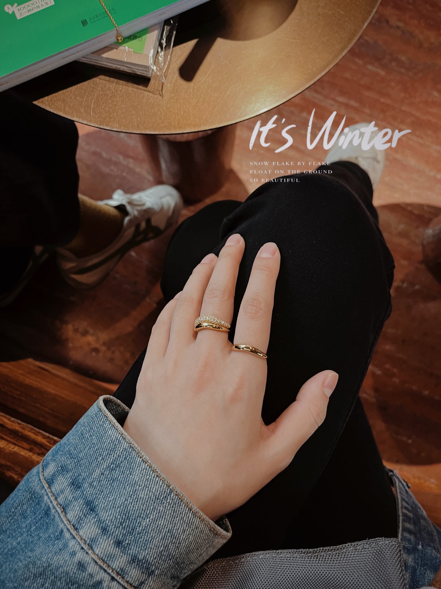Jo Mavia Threefold Grace Ring