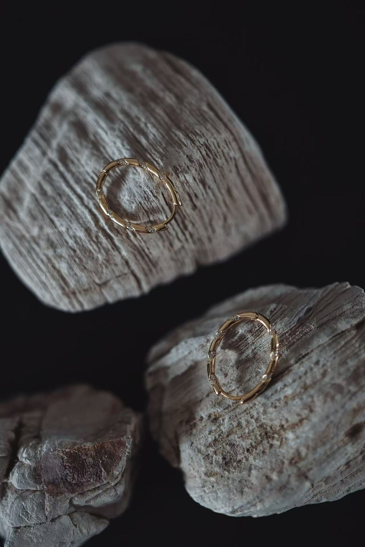 Jo Mavia Retro Color Plated Earrings