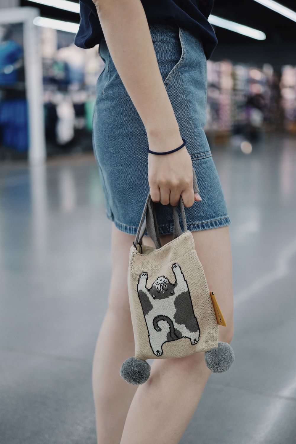 Knitted Mini Crossbody Bag for Phones - RUOYU
