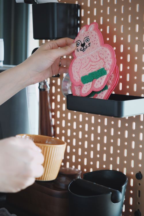 Mighty Dragon Fabric Embroidered Coaster - RUOYU