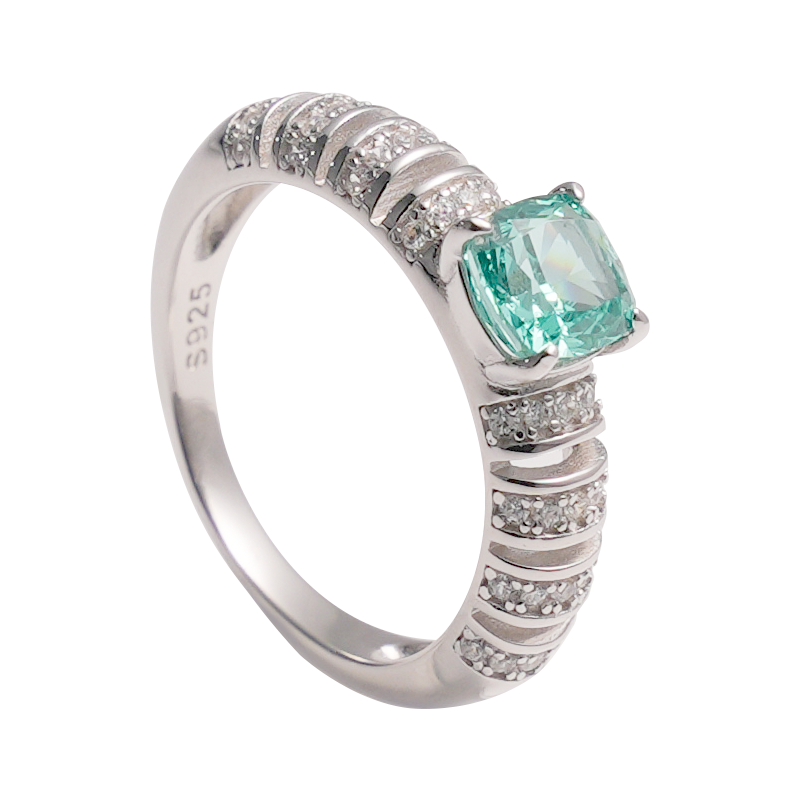 Jo Mavia Green Wave Ring