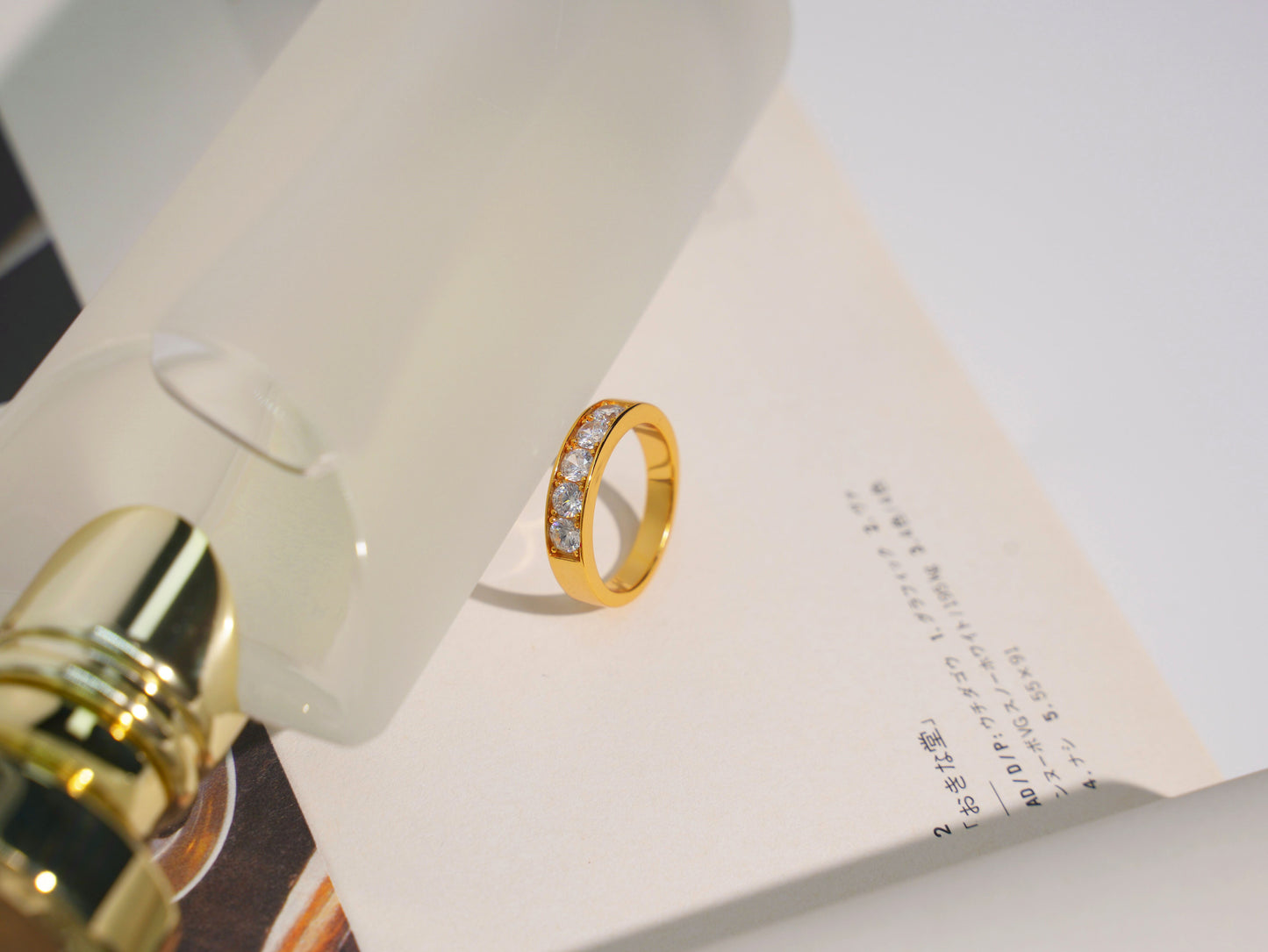 Jo Mavia Eternal Cascade Ring