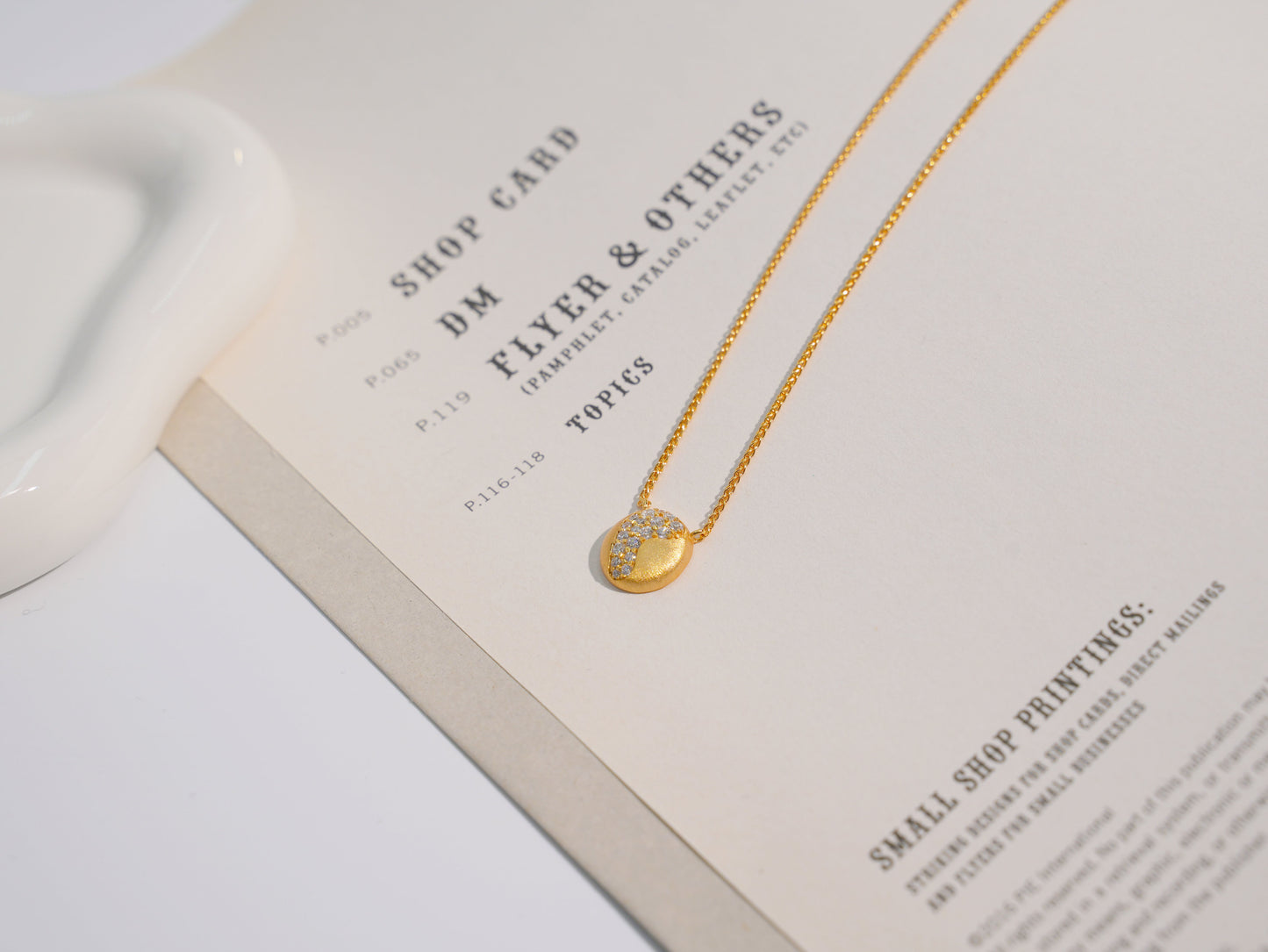 Jo Mavia Radiant Crest Necklace