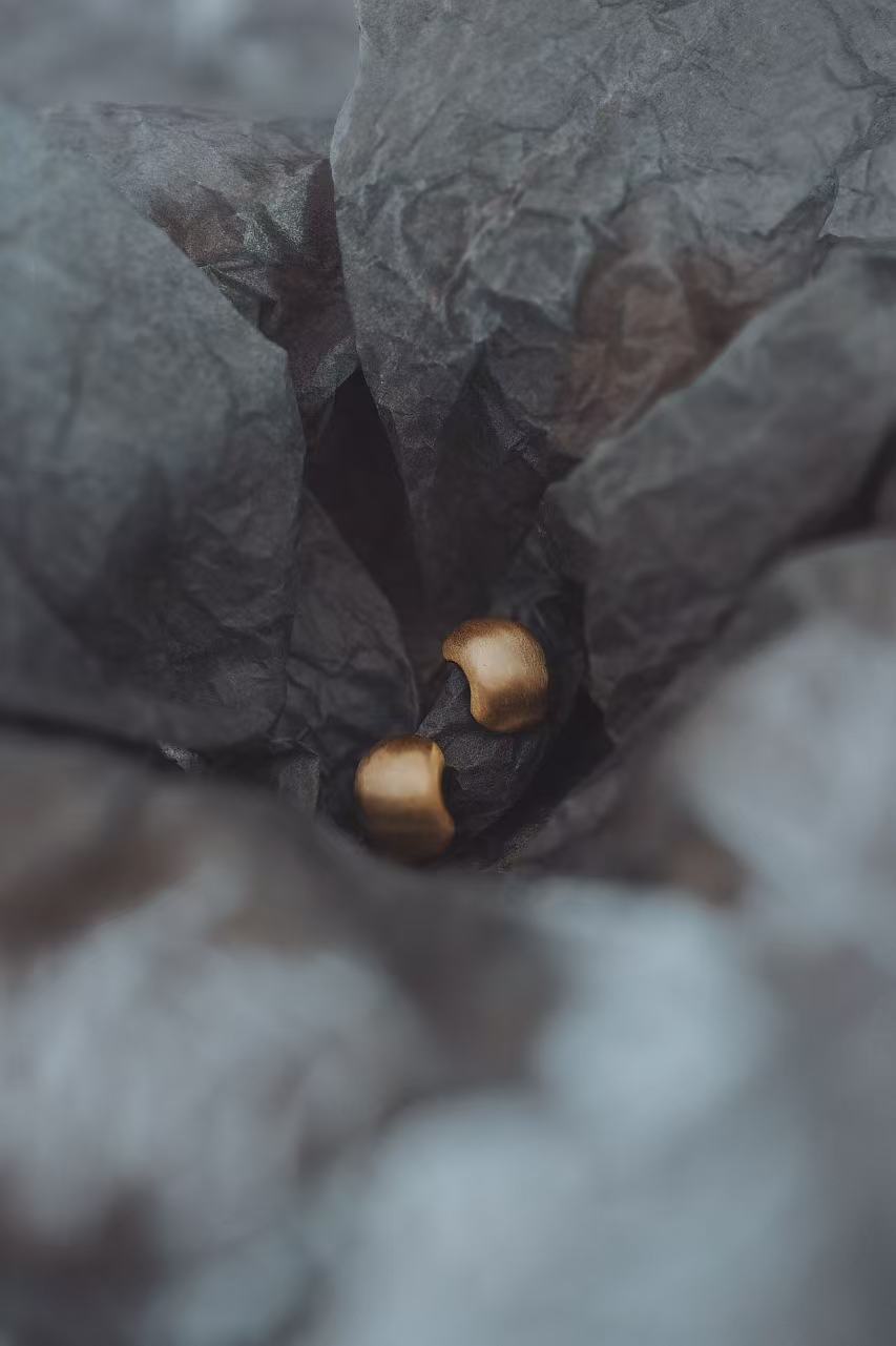 Jo Mavia Minimalist Brushed Finish Earrings
