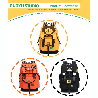 Ruoyu Studio 36L Large-Capacity Outdoor Commuter Hiking Fitness Travel Laptop Backpack
