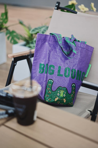 Purple Dragon Shopping Bag - RUOYU