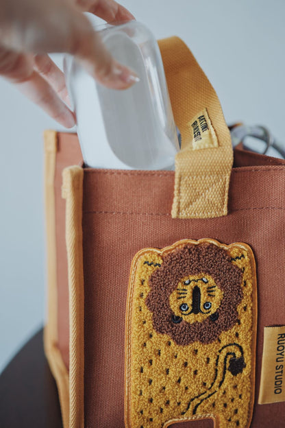 Embroidered Portable Canvas Tote Bag - RUOYU