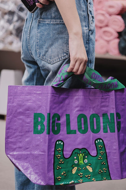 Purple Dragon Shopping Bag - RUOYU