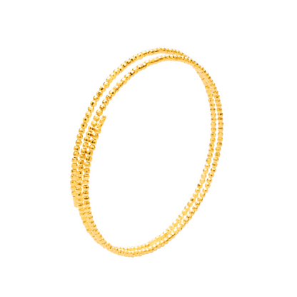 Jo Mavia Golden Sand Bracelet