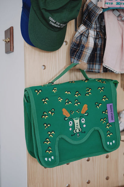 Color-blocked Canvas Crossbody Bag for Casual Commuting - RUOYU