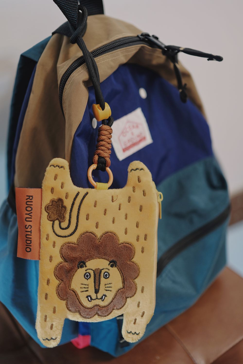 Animal Fabric Earphone Case Coin Purse Key Pouch - RUOYU