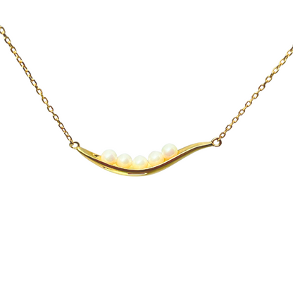 Jo Mavia Pearl Beads Necklace