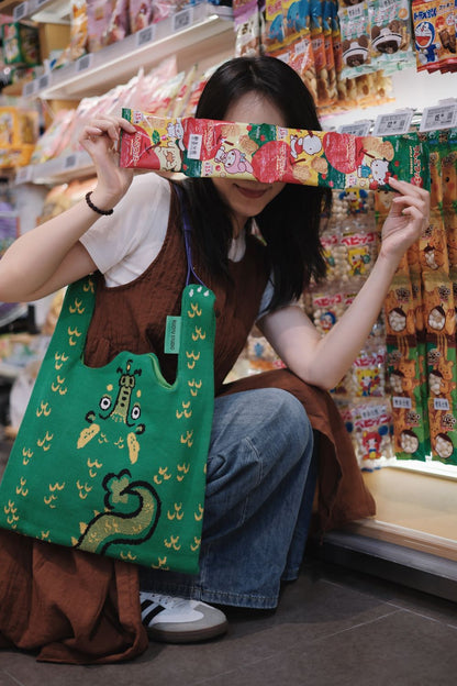 Knitted Tote Shoulder Bag - RUOYU