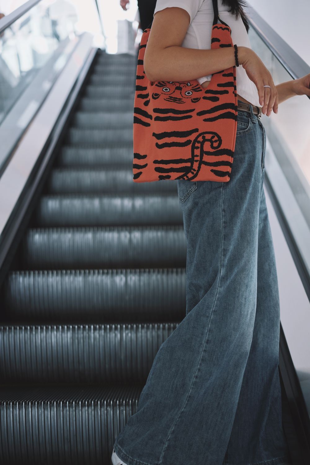 Knitted Tote Shoulder Bag - RUOYU