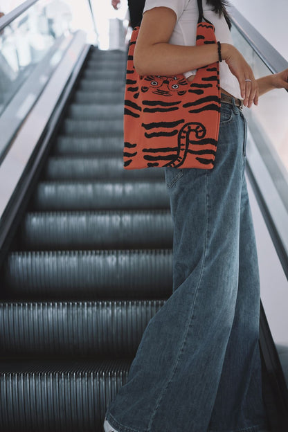 Knitted Tote Shoulder Bag - RUOYU