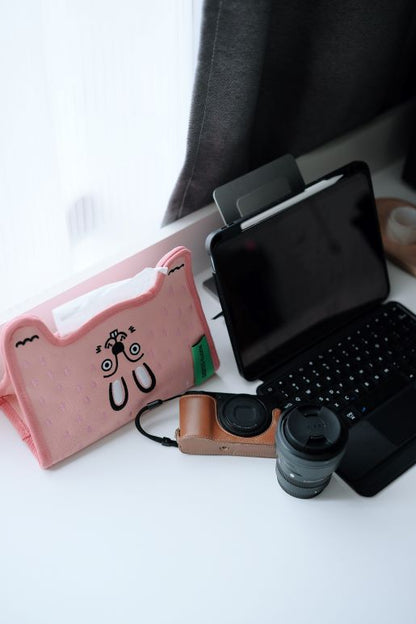 Embroidered Fabric Car/Home Tissue Box Cover - RUOYU