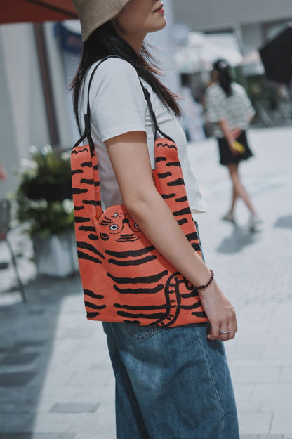 Knitted Tote Shoulder Bag - RUOYU