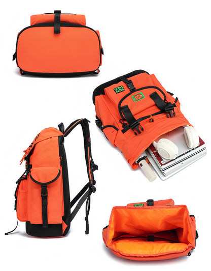 Ruoyu Studio 36L Large-Capacity Outdoor Commuter Hiking Fitness Travel Laptop Backpack