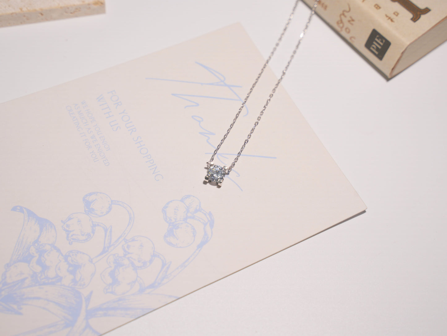 Jo Mavia Radiant Square Cubic Zirconia Necklace