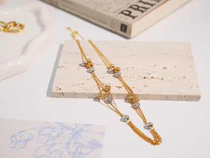 Jo Mavia Vibrant Harvest Necklace