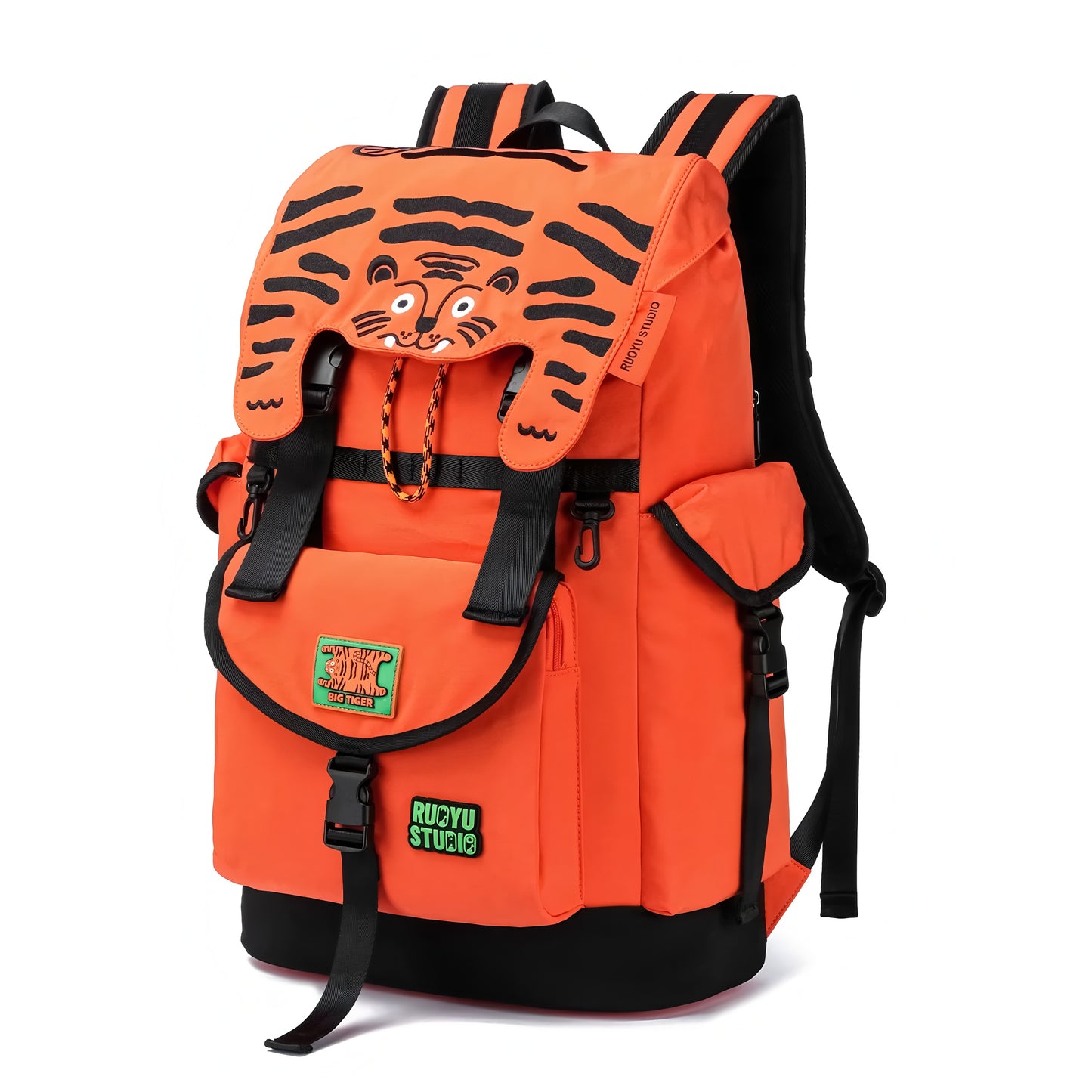 Ruoyu Studio 36L Large-Capacity Outdoor Commuter Hiking Fitness Travel Laptop Backpack